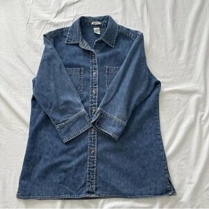 Cherokee Women's Denim Shirt, Size S